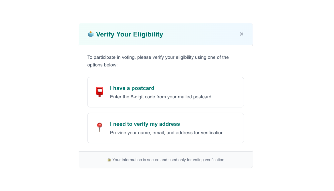 Municipal Verification System